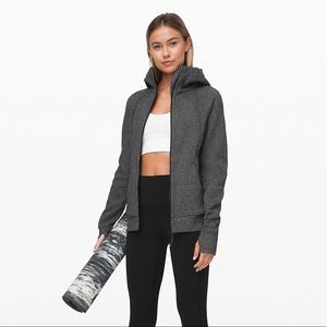 Lululemon Scuba Hoodie Heathered Speckled Black